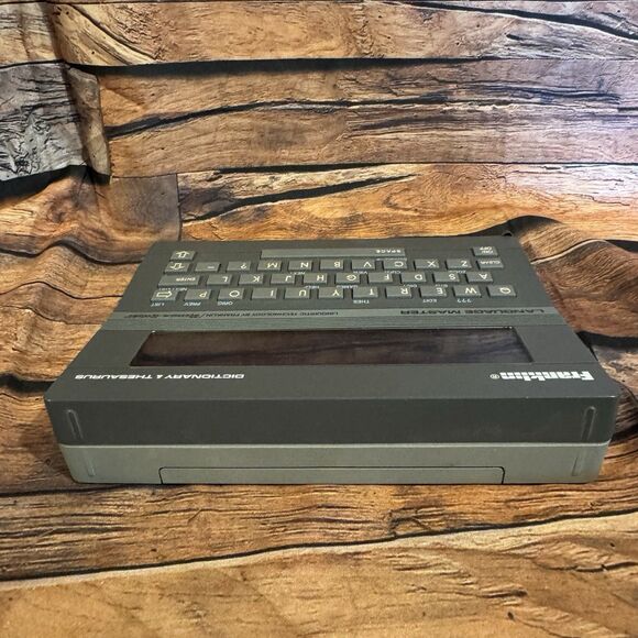 1987 Franklin Computer Language Master Dictionary Thesaurus LM2000 B Vintage - Picture 10 of 15